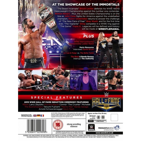 Buy Wrestlemania 31 On DVD or Blu-ray - WWE Home Video Official Store
